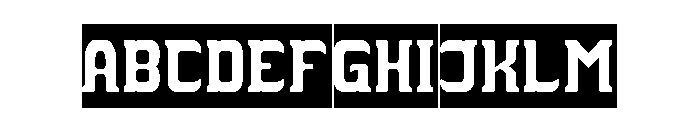 THE TROJAN HORSE-Inverse Font UPPERCASE