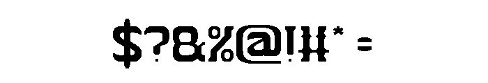 THE TROJAN HORSE-Light Font OTHER CHARS