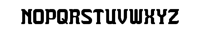 THE TROJAN HORSE Font UPPERCASE