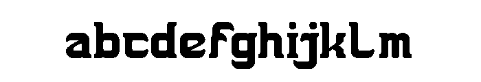 THE TROJAN HORSE FONT