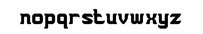THE TROJAN HORSE Font LOWERCASE