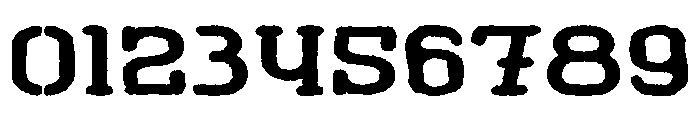 THE Wanted Font OTHER CHARS
