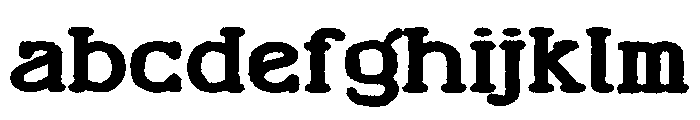THE Wanted FONT