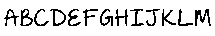 THEA Regular Font UPPERCASE