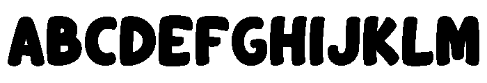 THEBLOSSOM-Regular Font UPPERCASE