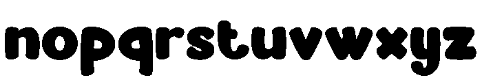 THEBLOSSOM-Regular Font LOWERCASE