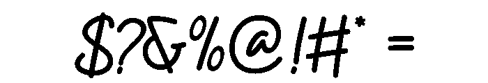 THEHACKLAND-Regular Font OTHER CHARS