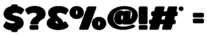 THEMORIX Regular Font OTHER CHARS