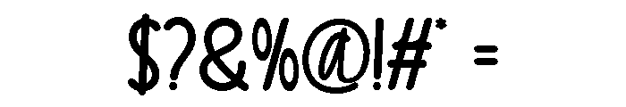 THEVINA Regular Font OTHER CHARS