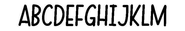 THEVINA Regular Font UPPERCASE