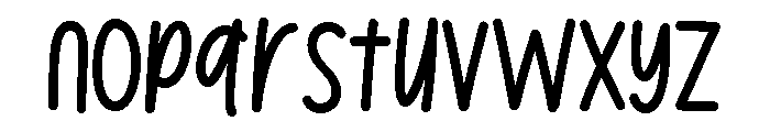 THEVINA Regular Font LOWERCASE