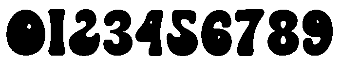 THICK WORK Regular Font OTHER CHARS