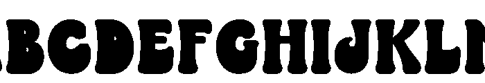 THICKWORK-Regular Font UPPERCASE