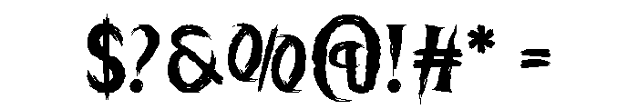 THIORN Font OTHER CHARS