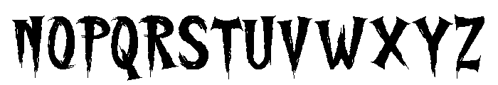 THIORN Font UPPERCASE