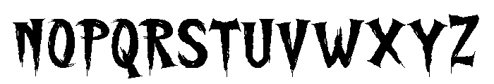 THIORN Font LOWERCASE