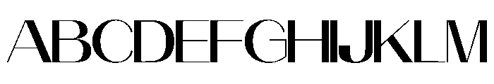 THIRINE Font UPPERCASE
