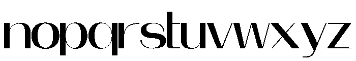 THIRINE Font LOWERCASE