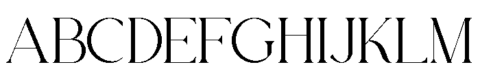 THOCHA Regular Font UPPERCASE