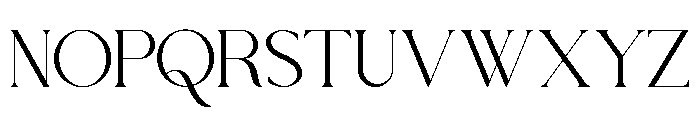 THOCHA Regular Font UPPERCASE