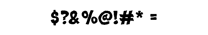 THRiLL Font OTHER CHARS