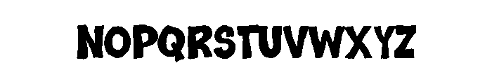 THRiLL Font UPPERCASE