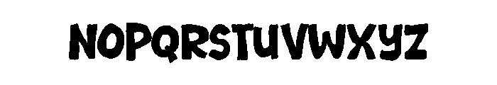THRiLL Font LOWERCASE