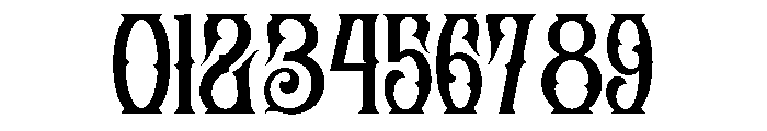 THUNDER BREATHING Regular Font OTHER CHARS