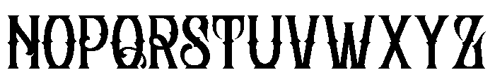 THUNDER BREATHING Regular Font LOWERCASE