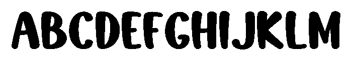 THUNDERKILLER-Regular Font UPPERCASE