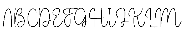 Thackeray Font UPPERCASE