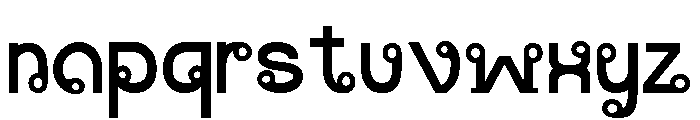 Thailong Regular Font LOWERCASE