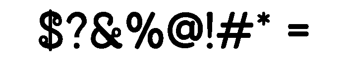 Thailoop Regular Font OTHER CHARS