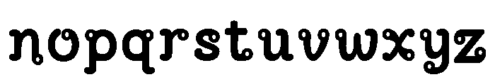 Thailoop Regular Font LOWERCASE