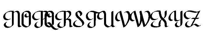 Thalabul Ilmi Font UPPERCASE