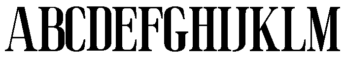 Thalier Estelle Regular Font UPPERCASE