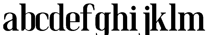 Thalier Estelle Regular FONT