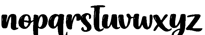 Thalita Children Regular Font LOWERCASE