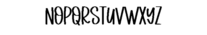 Thalita Children Font UPPERCASE