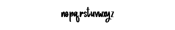 Thalita Children Font LOWERCASE