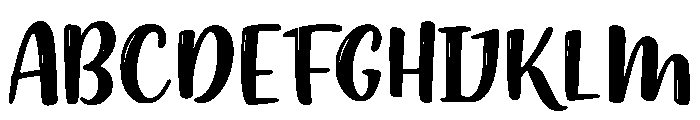 ThalitaChildren-Regular Font UPPERCASE