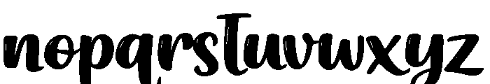 ThalitaChildren-Regular Font LOWERCASE