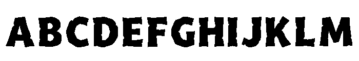 Thalix Regular Font UPPERCASE