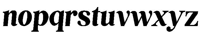 Thamara Classic Font LOWERCASE