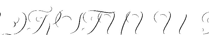 ThamathsyaScript Font UPPERCASE