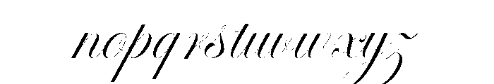 ThamathsyaScript Font LOWERCASE