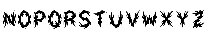 Thames Regular Font UPPERCASE
