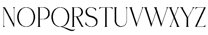 Thamy Font UPPERCASE