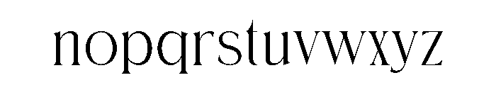 Thamy Font LOWERCASE