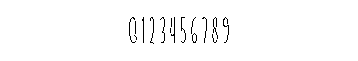 Thank Beach Font OTHER CHARS